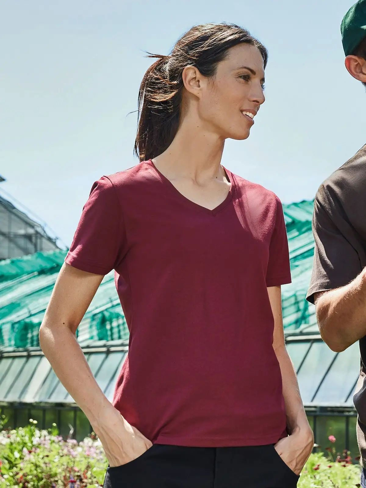 Ladies' Bio workwear T-Shirt - Daiber