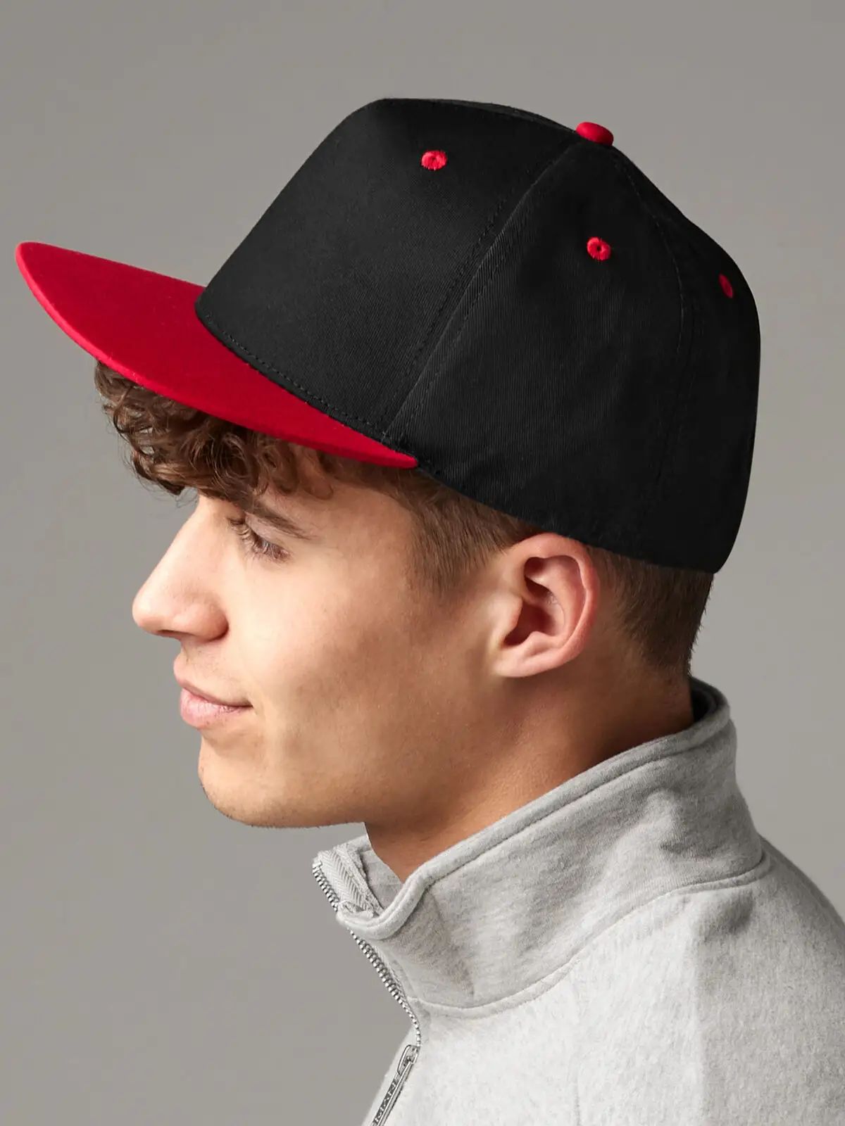 5 Panel Contrast Snapback - Beechfield
