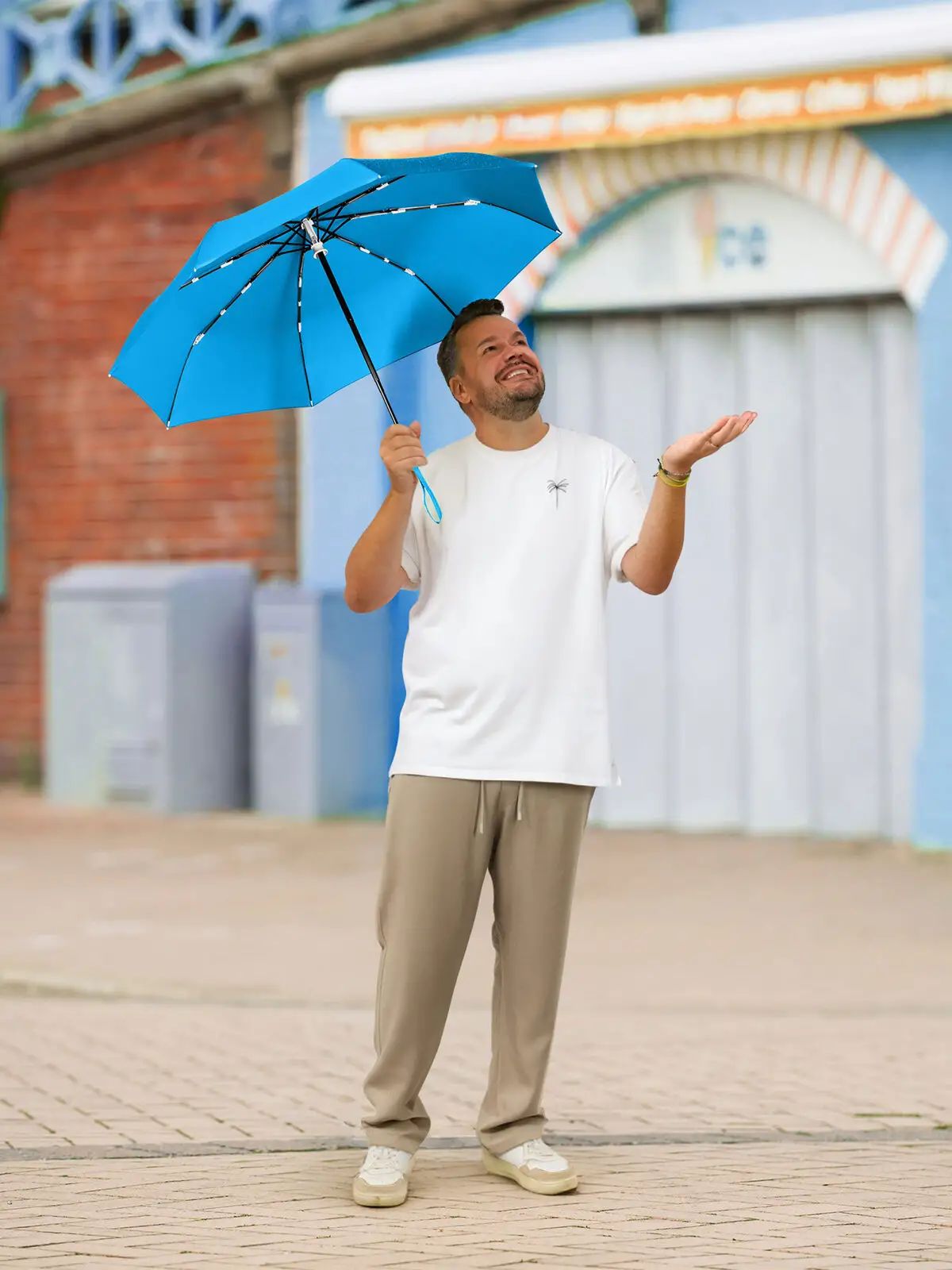 AOC FARE® Whiteline pocket umbrella - Fare