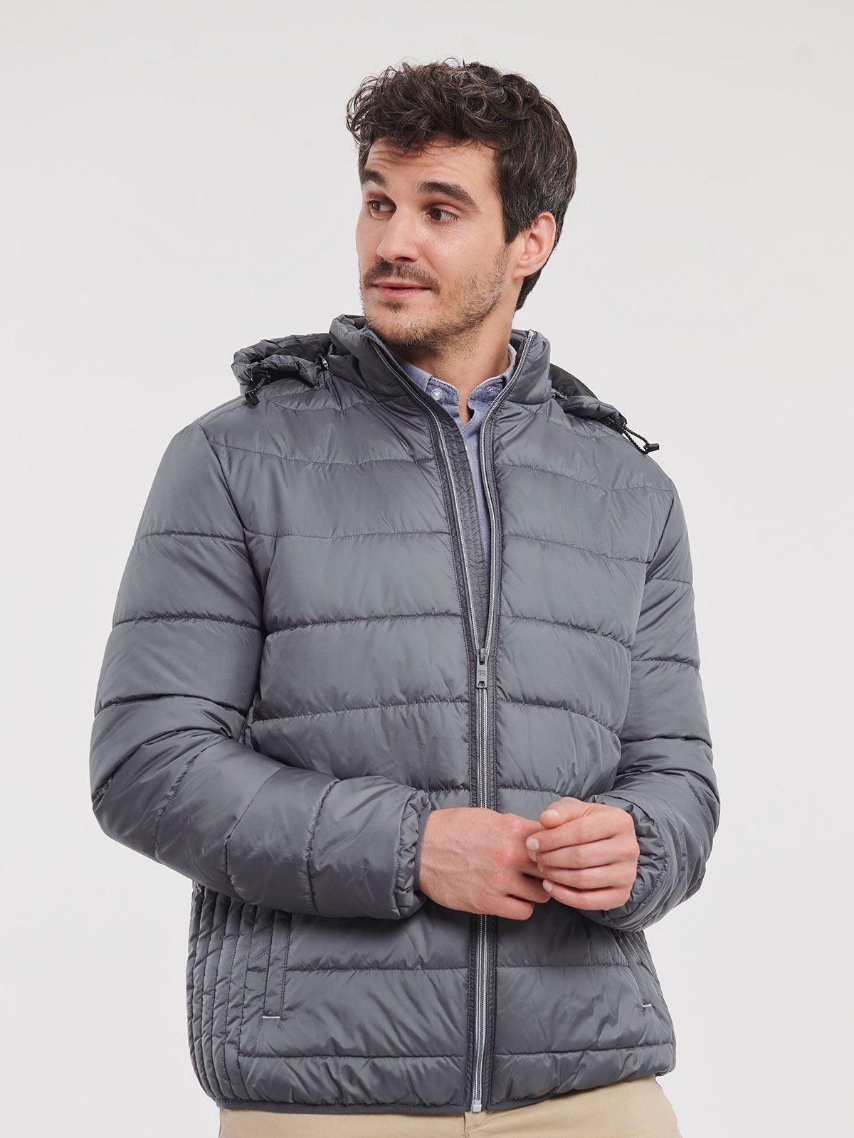 Men's Hooded Nano Jacket - Russell
