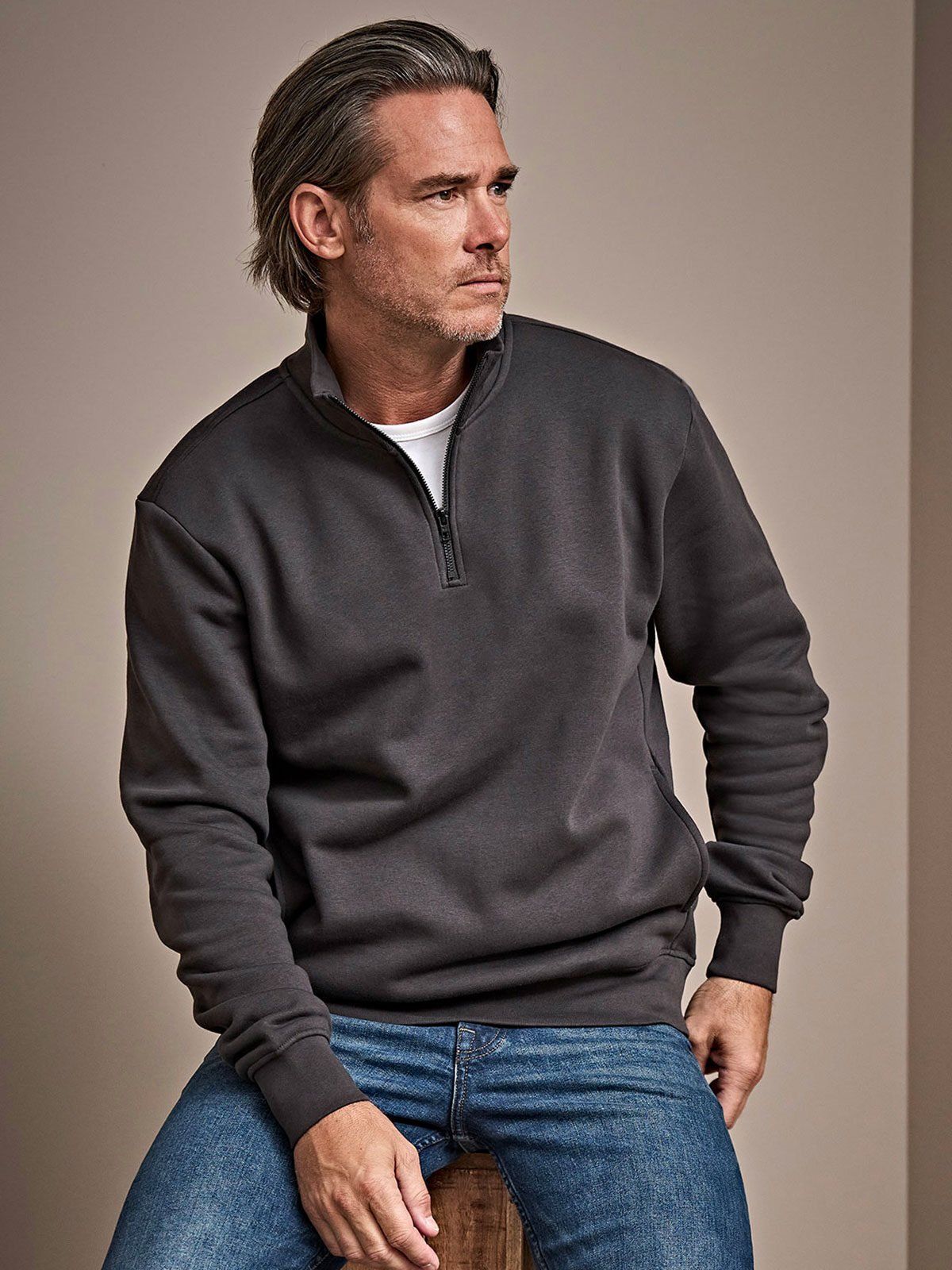 Halfzip Sweatshirt - Tee Jays