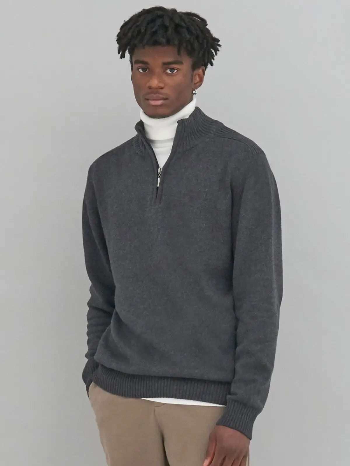 Wakhan 1/4 Zip Knit Sweater - Ecologie by AWDis