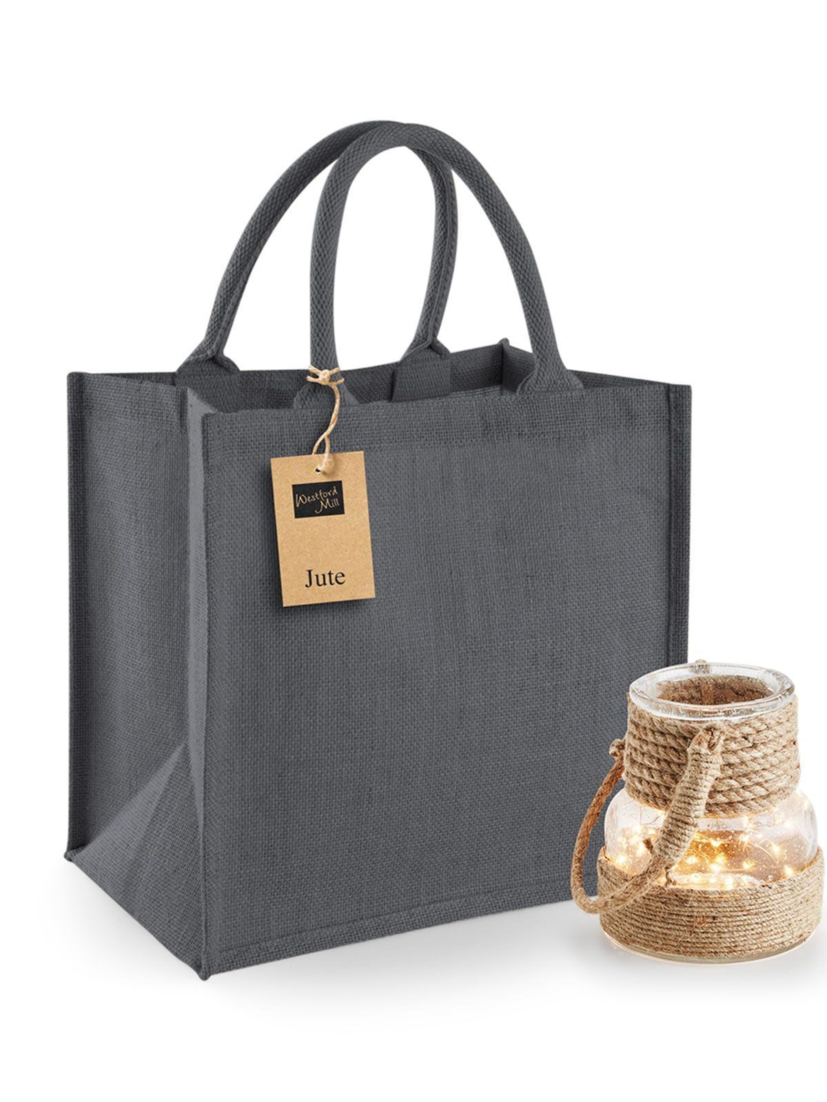 Jute Midi Tote - Westford Mill