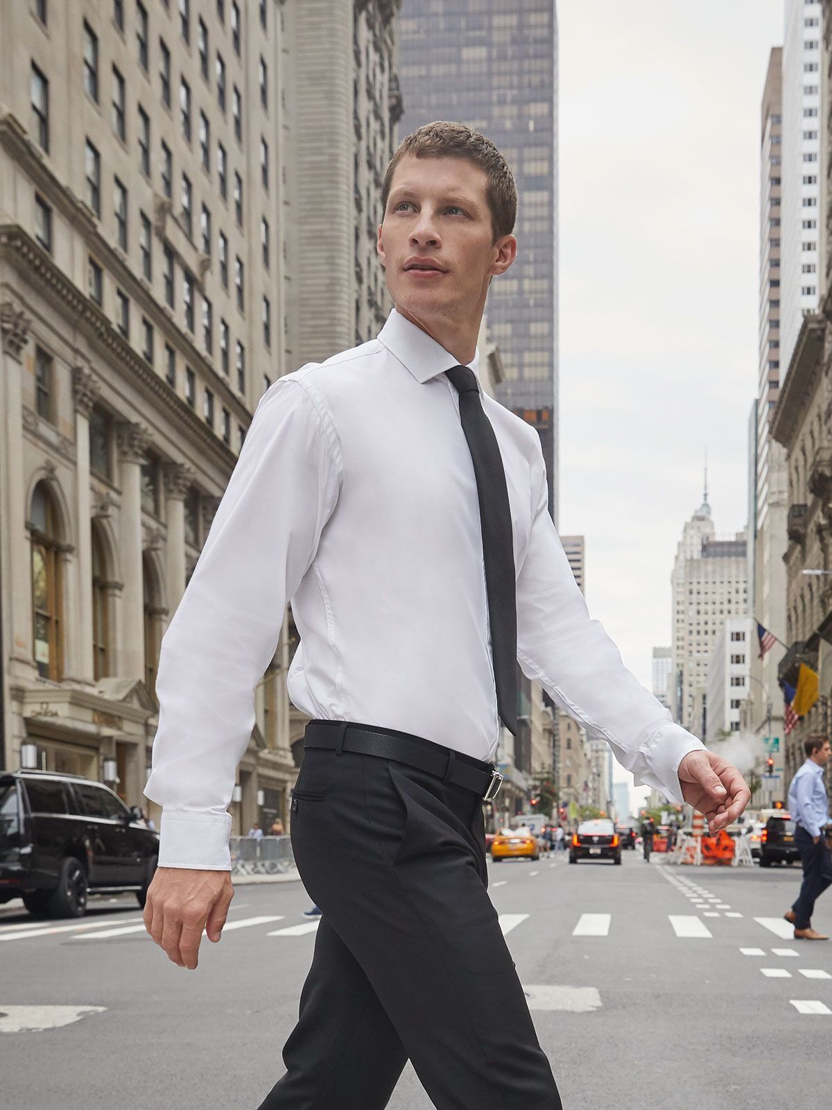 Black Tie LSL /Men - B&C Collection