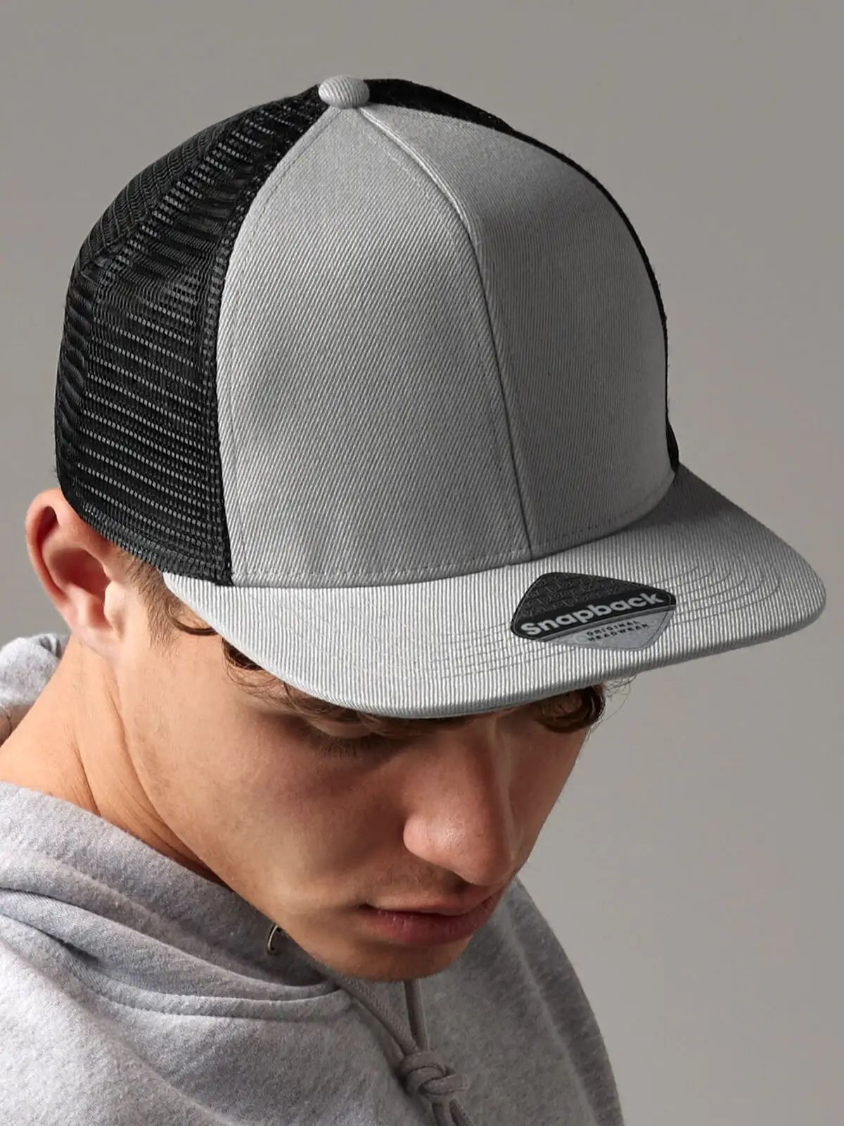 Original Flat Peak 6 Pan. Trucker - Beechfield