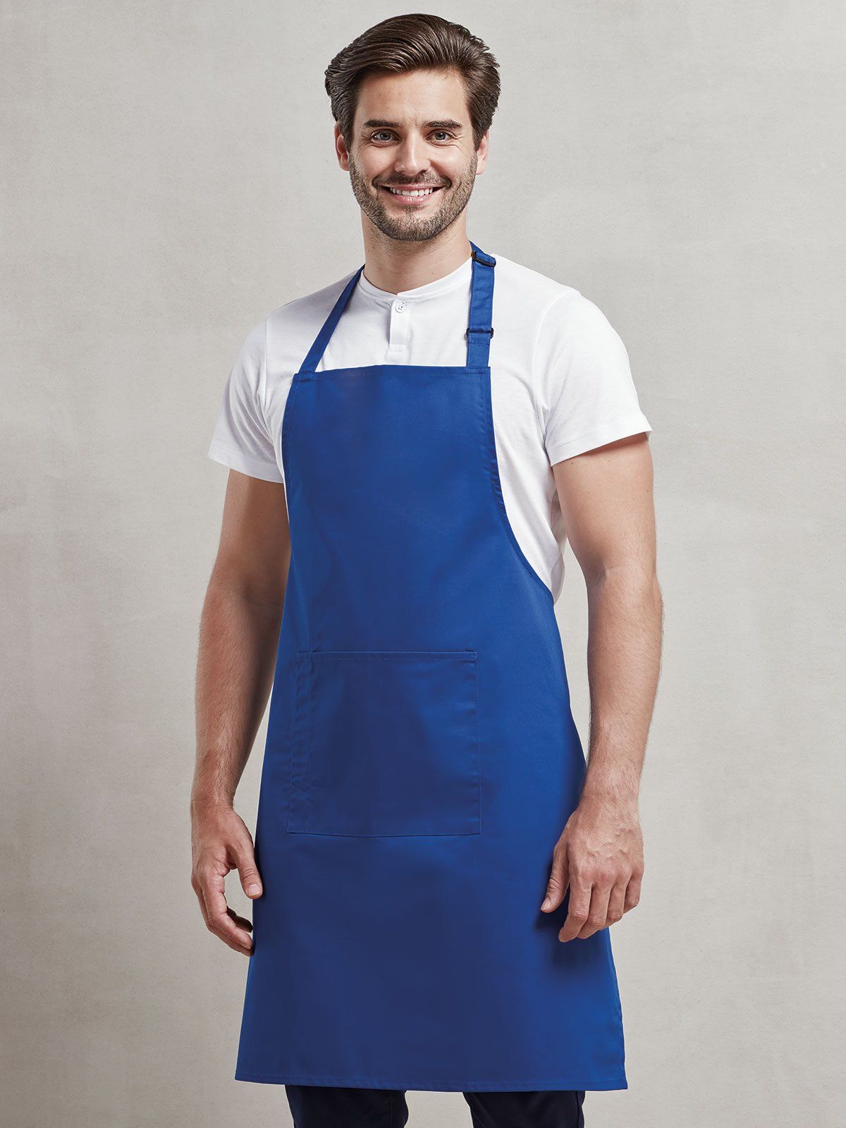 Colours Bib Apron With Pocket - Premier