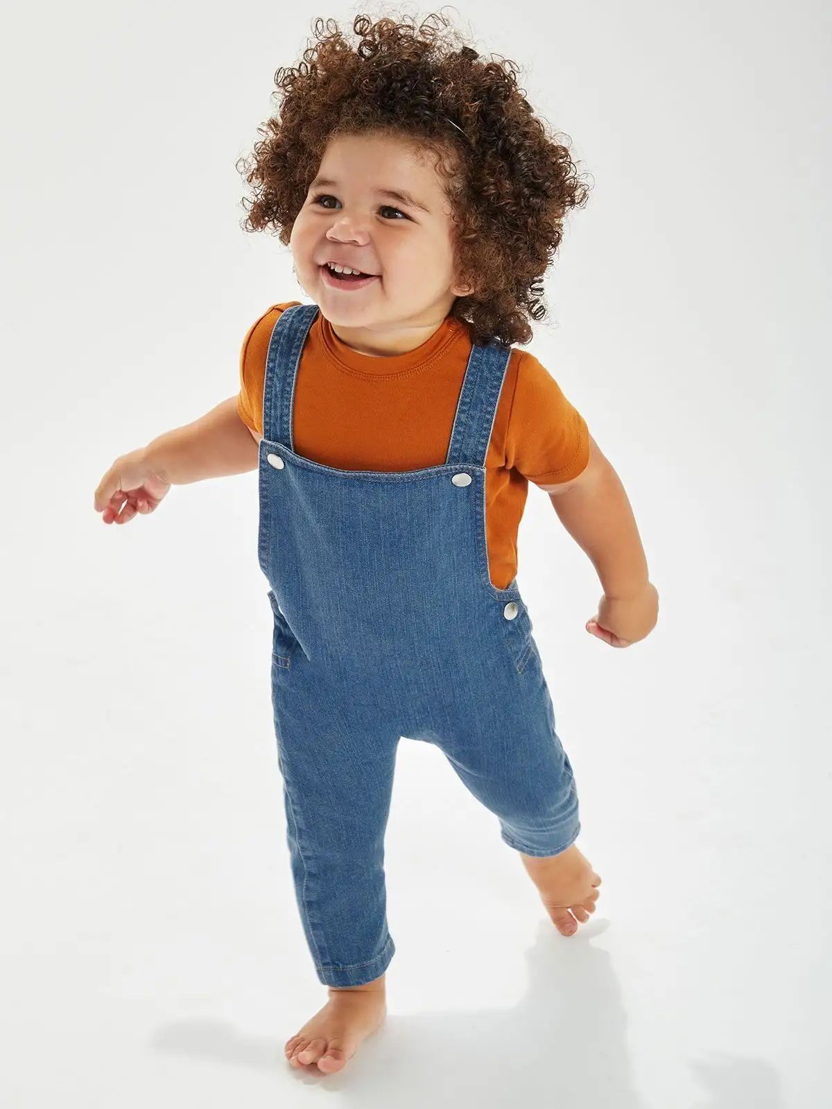 Baby Rocks Denim Dungarees - Babybugz