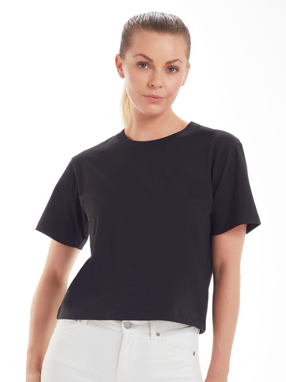 Women's Cropped Heavy T - Mantis