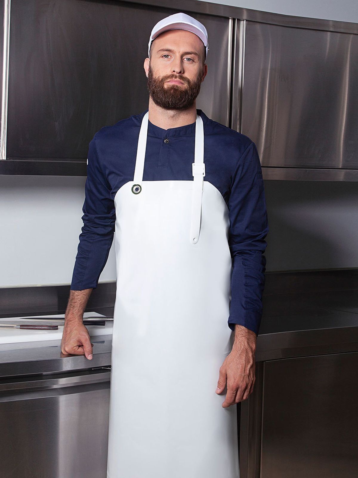 Waterproof PU Bib Apron Sweden - Karlowsky