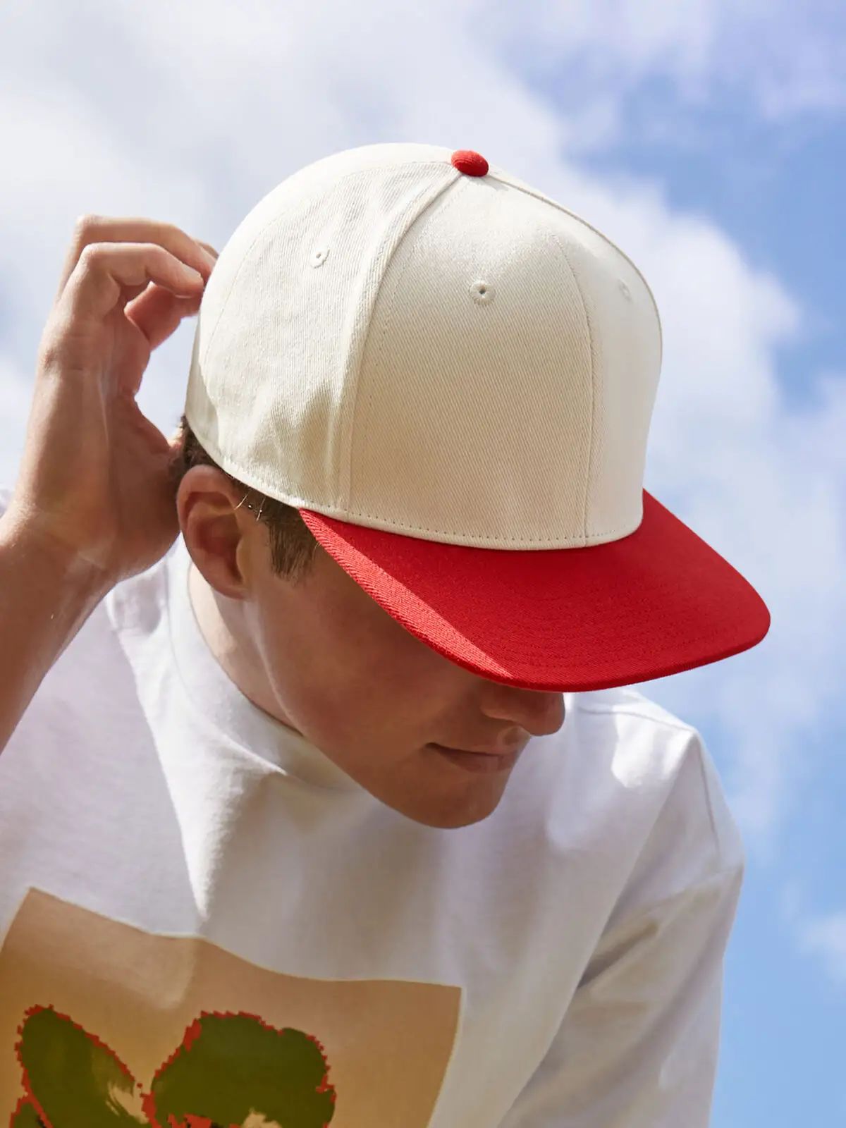 Contrast Flat Peak 6 Panel Cap - Beechfield