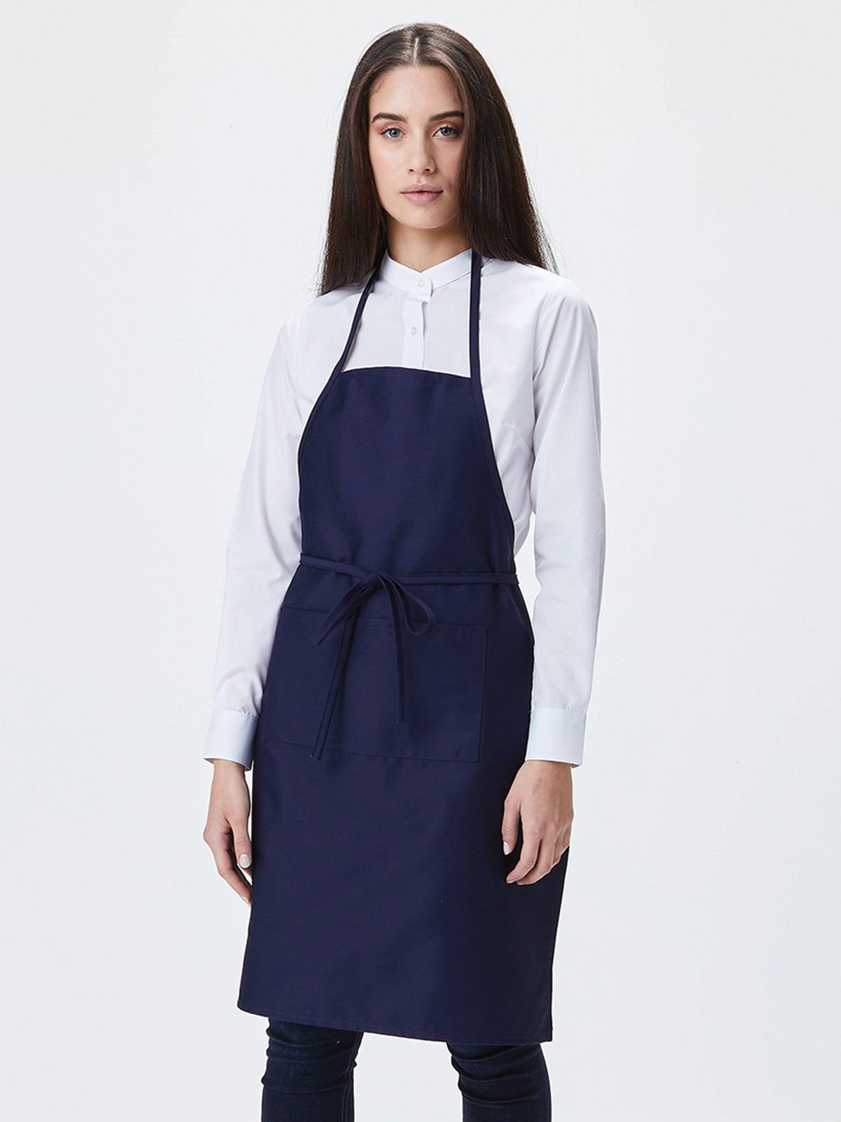 Basic Apron with Pocket - Colore Italiano