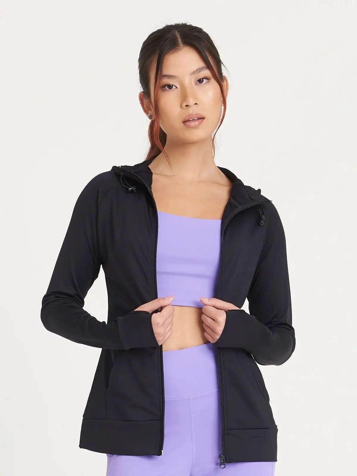 Girlie Cool Contrast Zoodie - Just Cool by AWDis