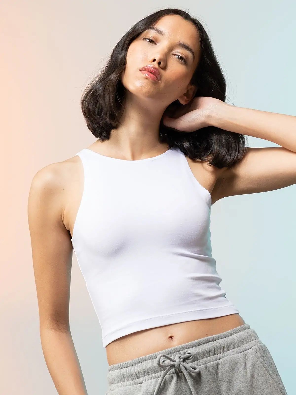 Womens Cropped Top - Skinnifit