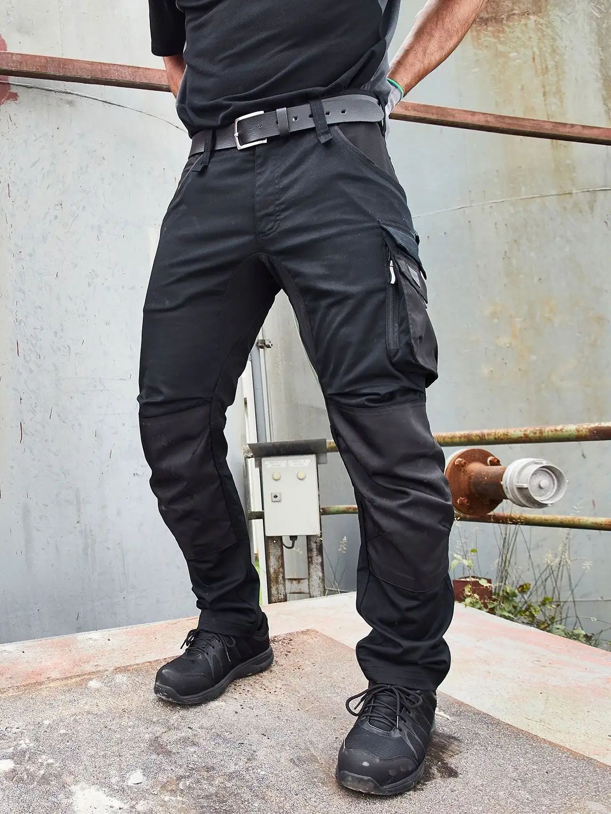 Workwear Stretch-Pants - James & Nicholson