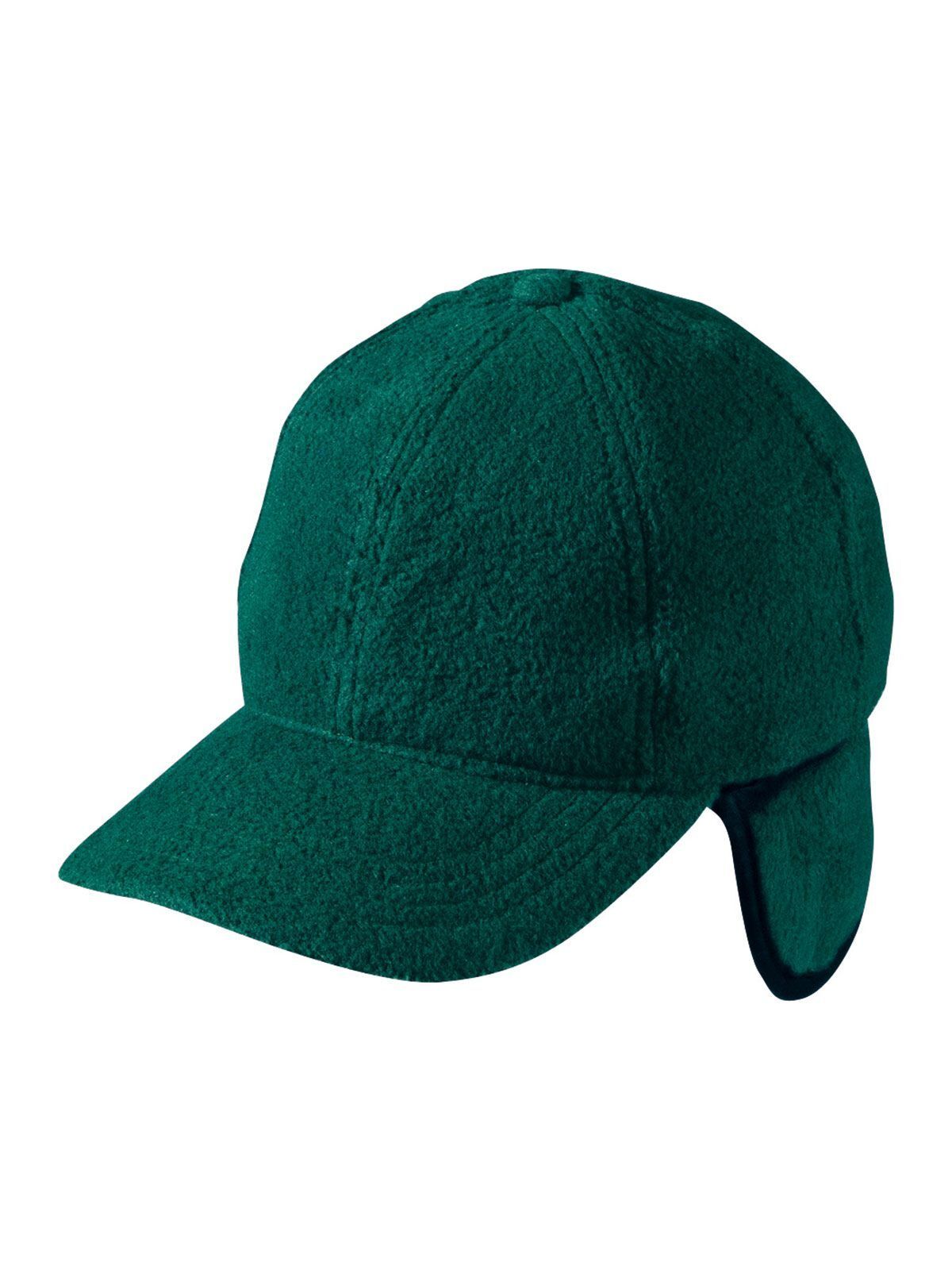6 Panel Fleece Cap with Earflaps - Daiber