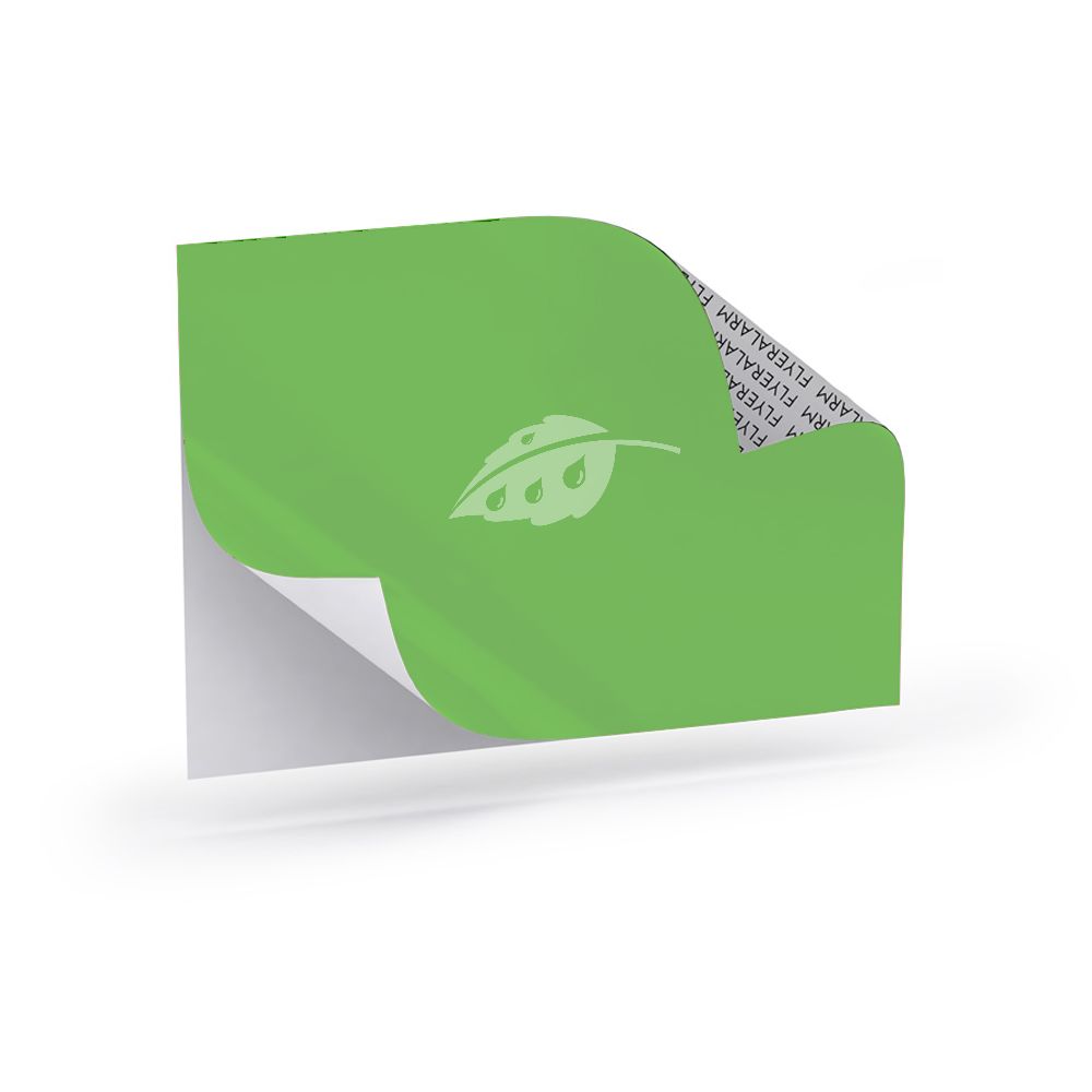 Adesivi con stampa su fronte e retro