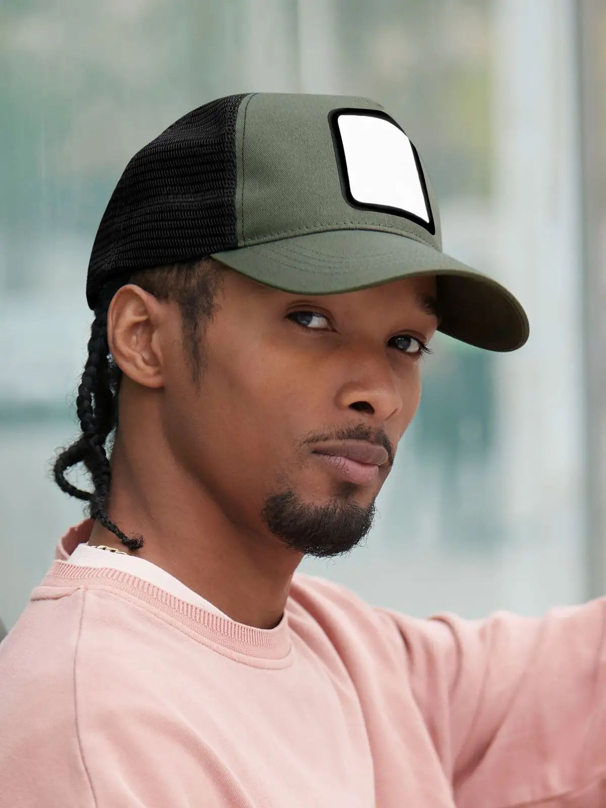 Appliqu?? Patch 5 Panel Trucker - Beechfield