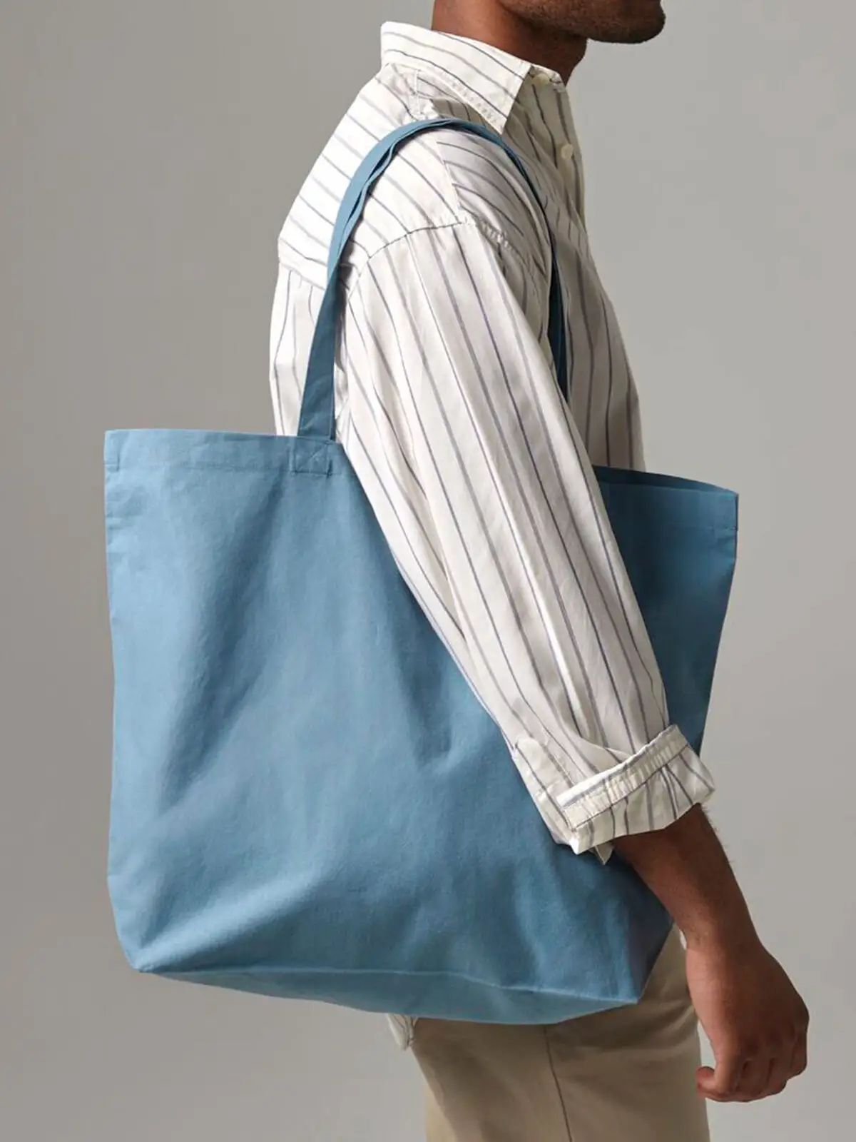 Organic Natural Dyed Maxi Bag For Life - Westford Mill