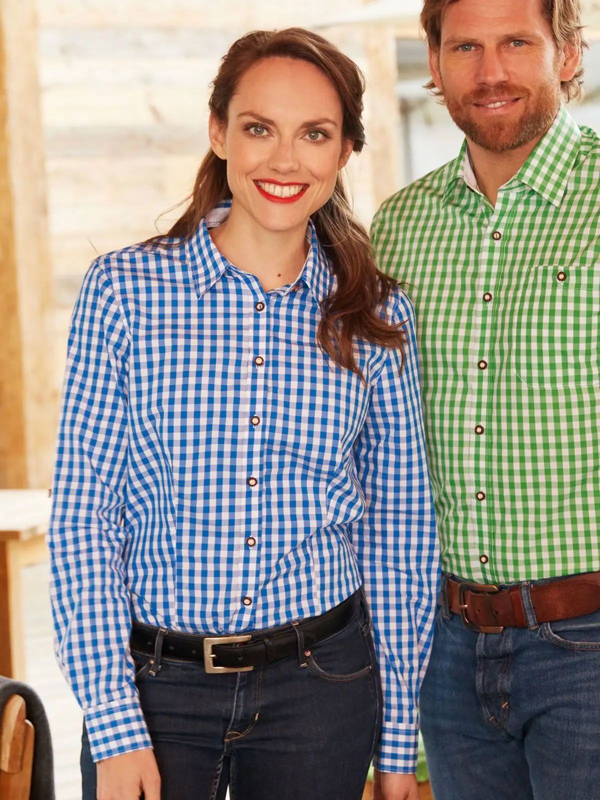 Ladies' Traditional Shirt - James & Nicholson