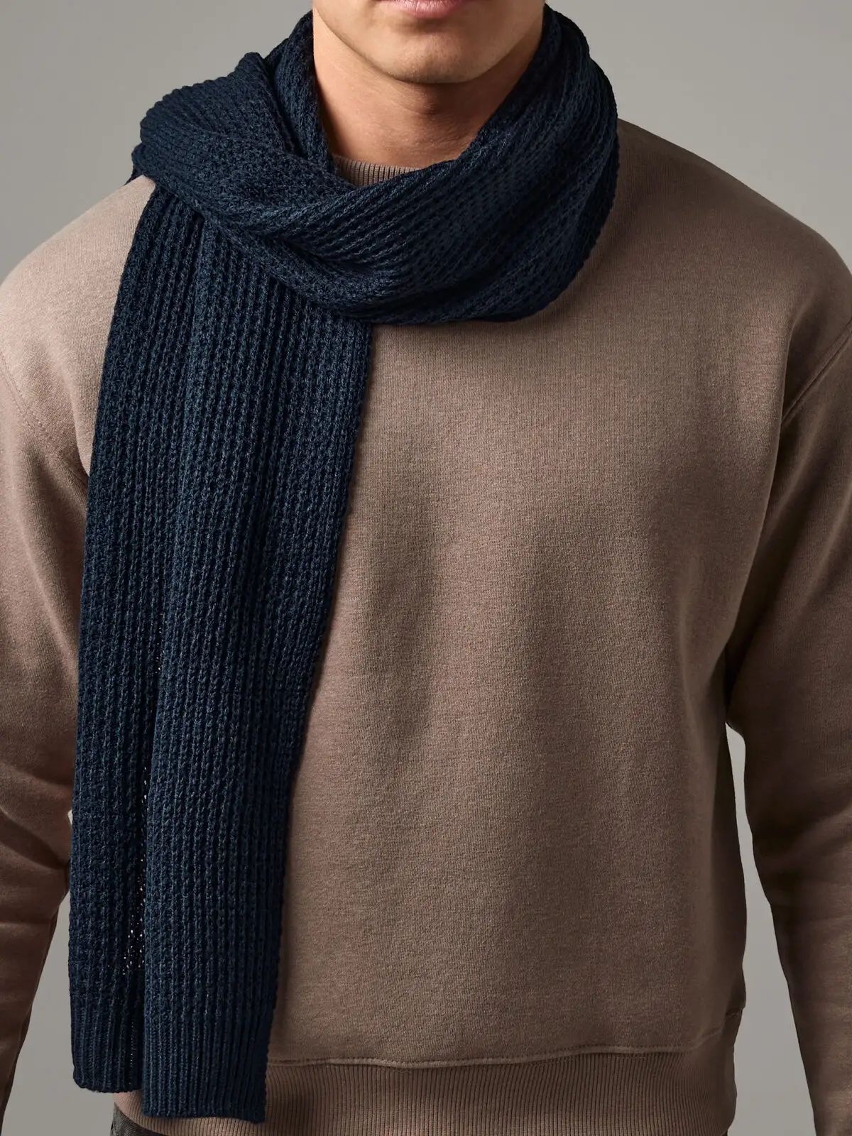 Classic Waffle Knit Scarf - Beechfield