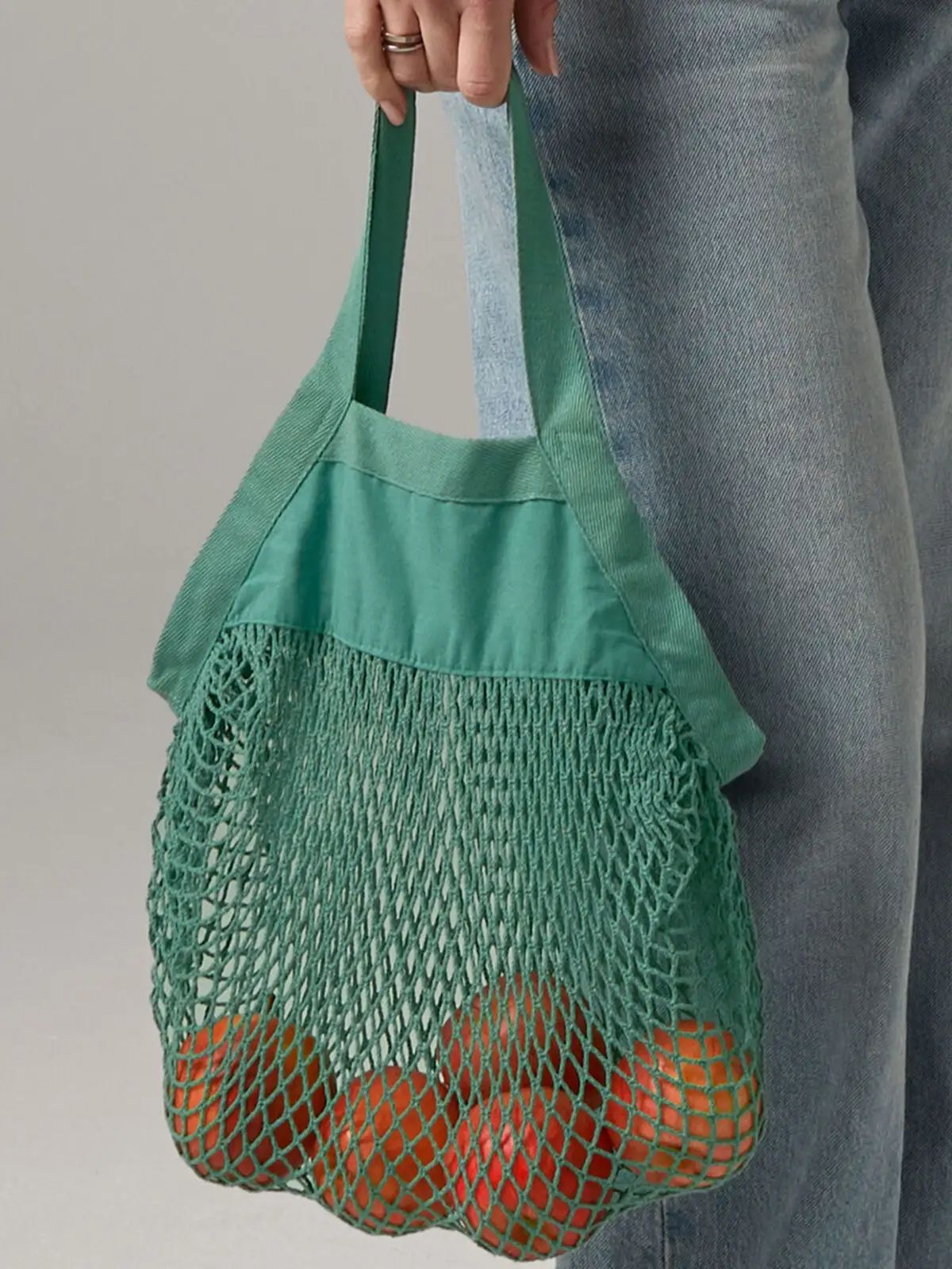 Organic Cotton Mini Mesh Grocery Bag - Westford Mill