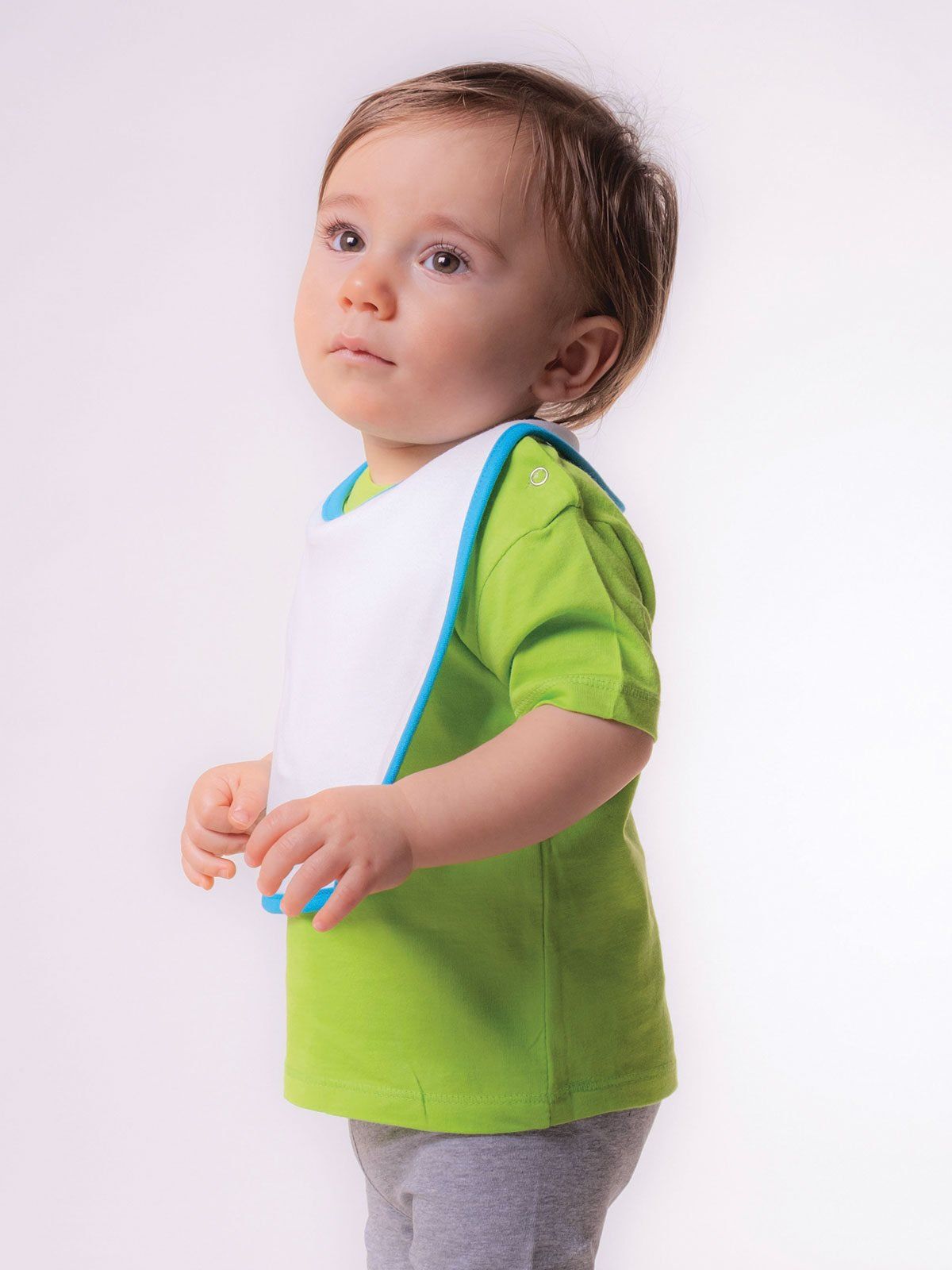 Baby bib double layer - the Cotton Factory