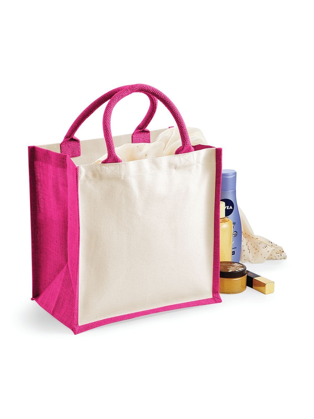 Printers Midi Jute Tote - Westford Mill