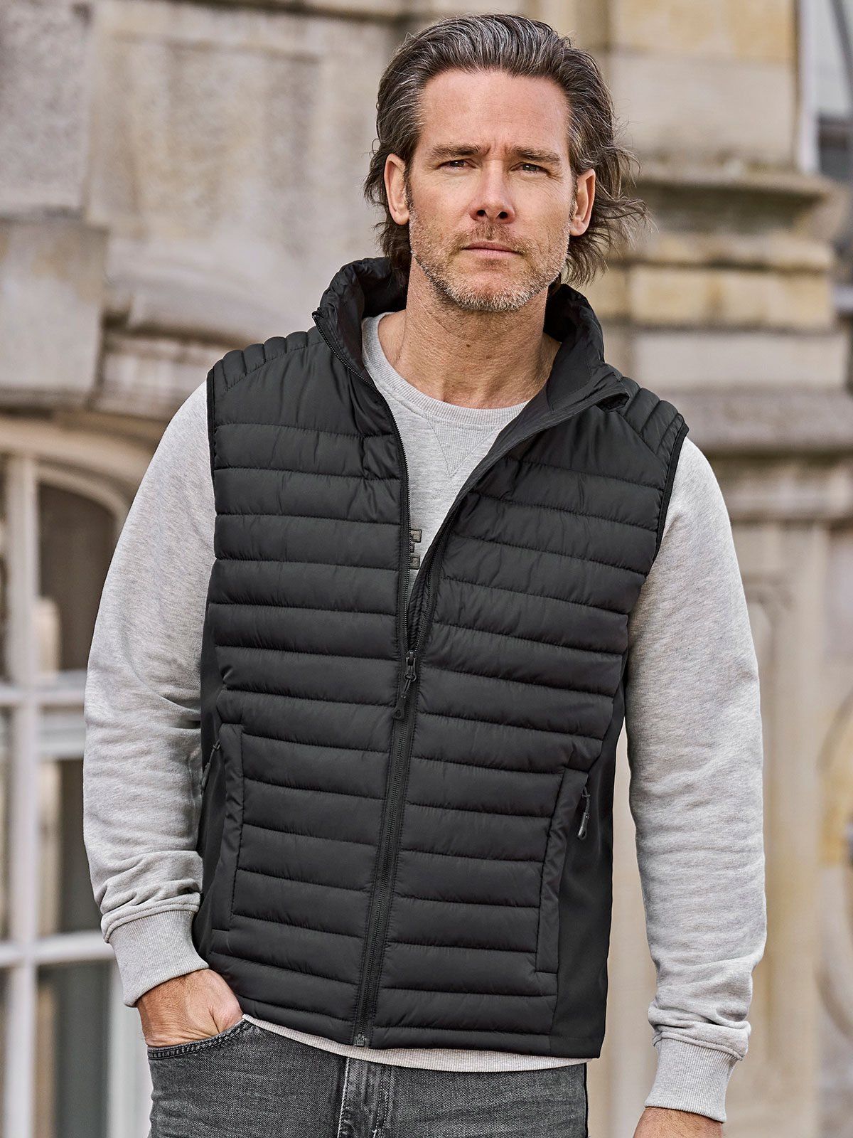Men's crossover bodywarmer - Tee Jays