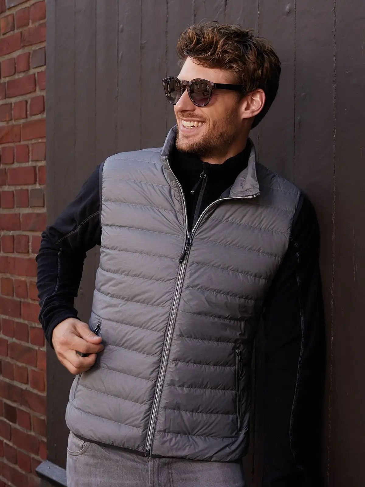 Men's Down Vest - James & Nicholson