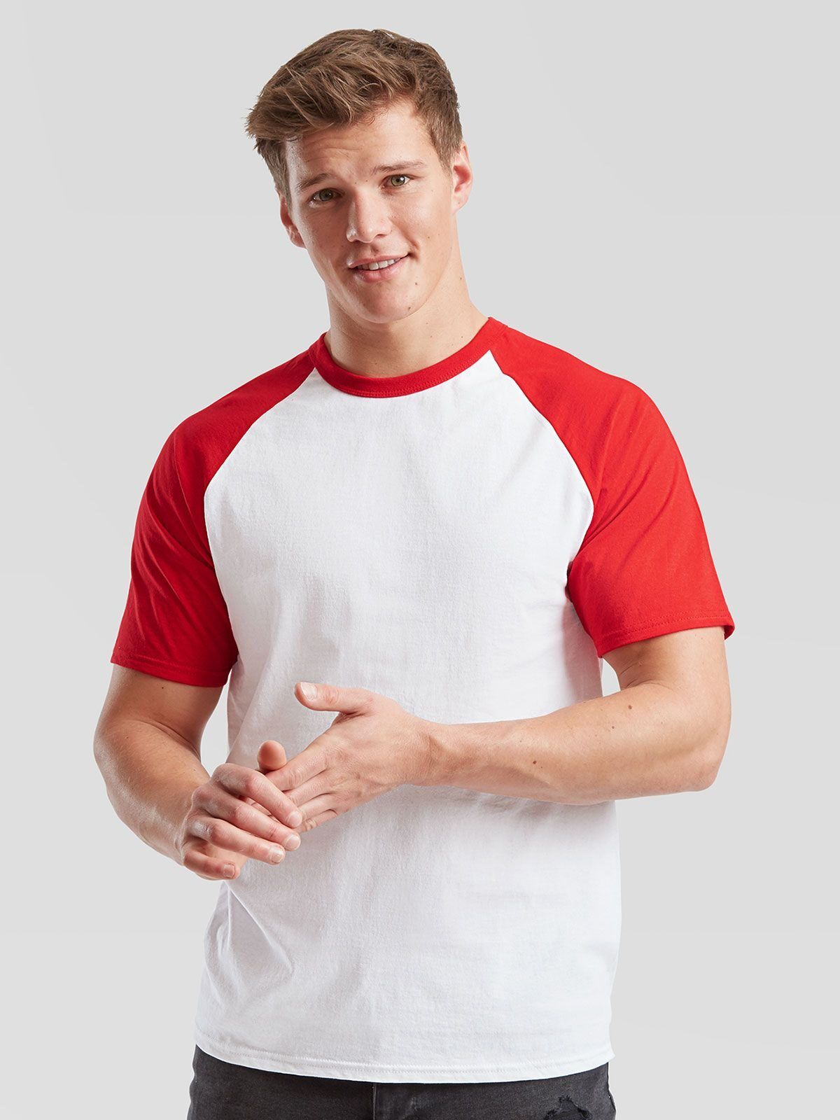 Valueweight Short Sleeve Baseball T - Fruit of the Loom