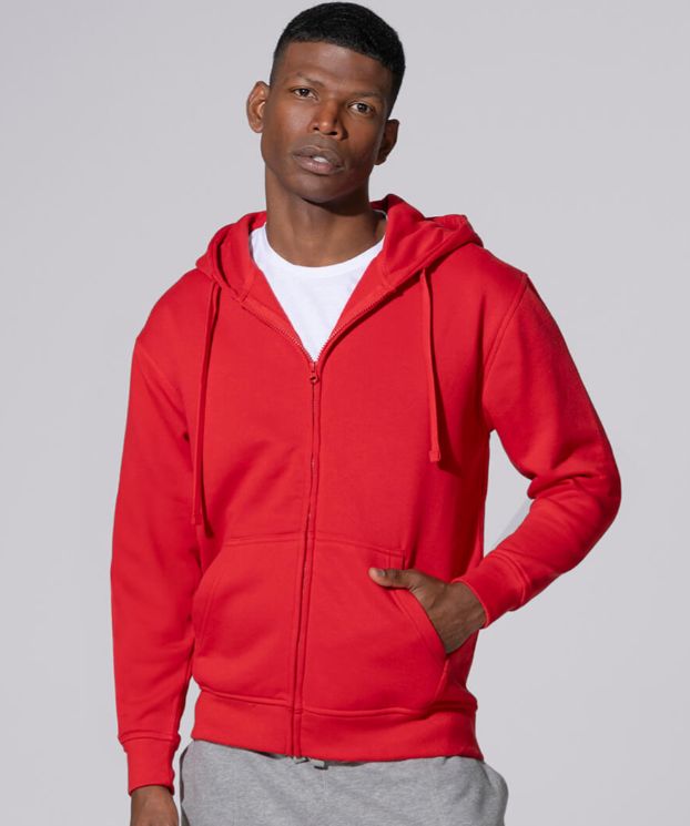 FELPA UNISEX CAPPUCCIO E ZIP PREMIUM