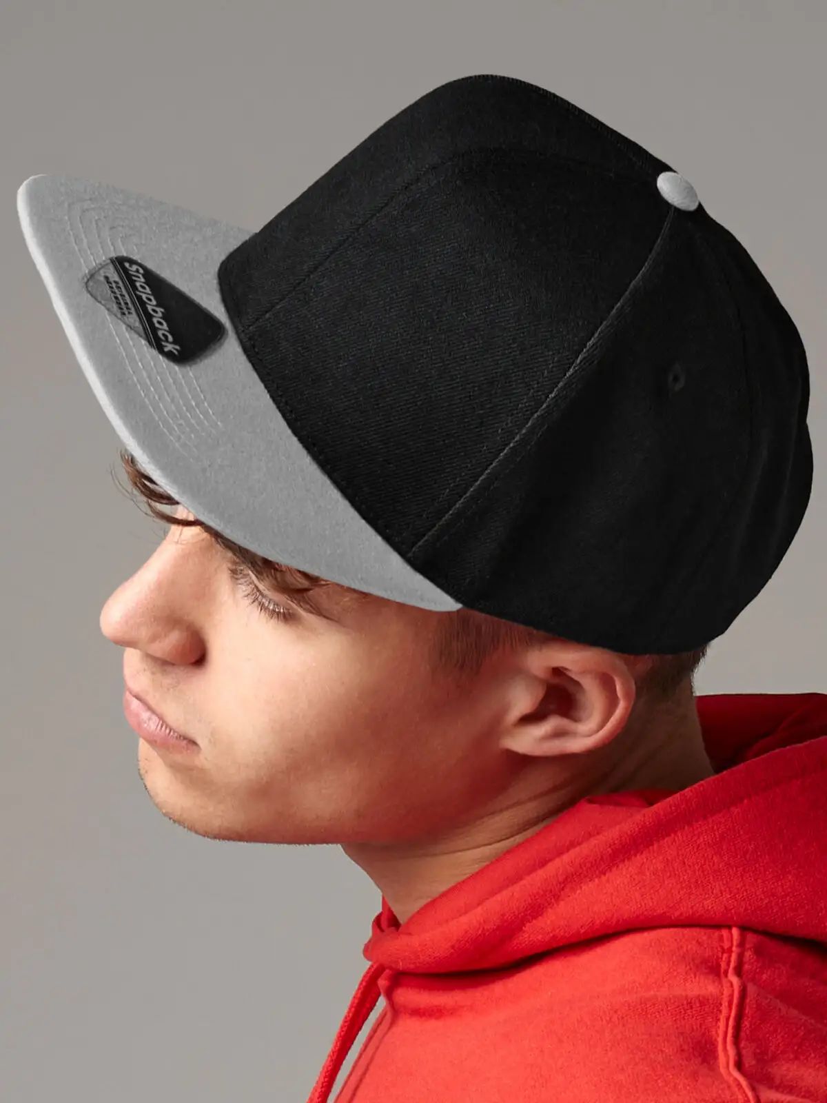 Original Flat Peak 6 Pan. Snapnack - Beechfield