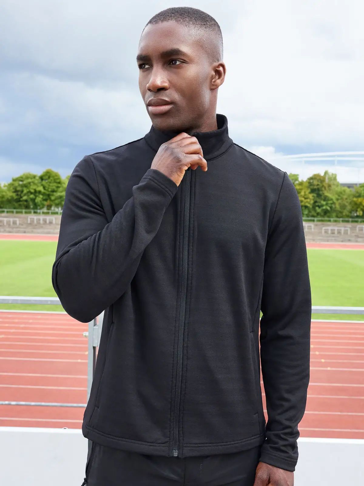 Men's Sports Structured Fleece Jacket  GRS - Daiber