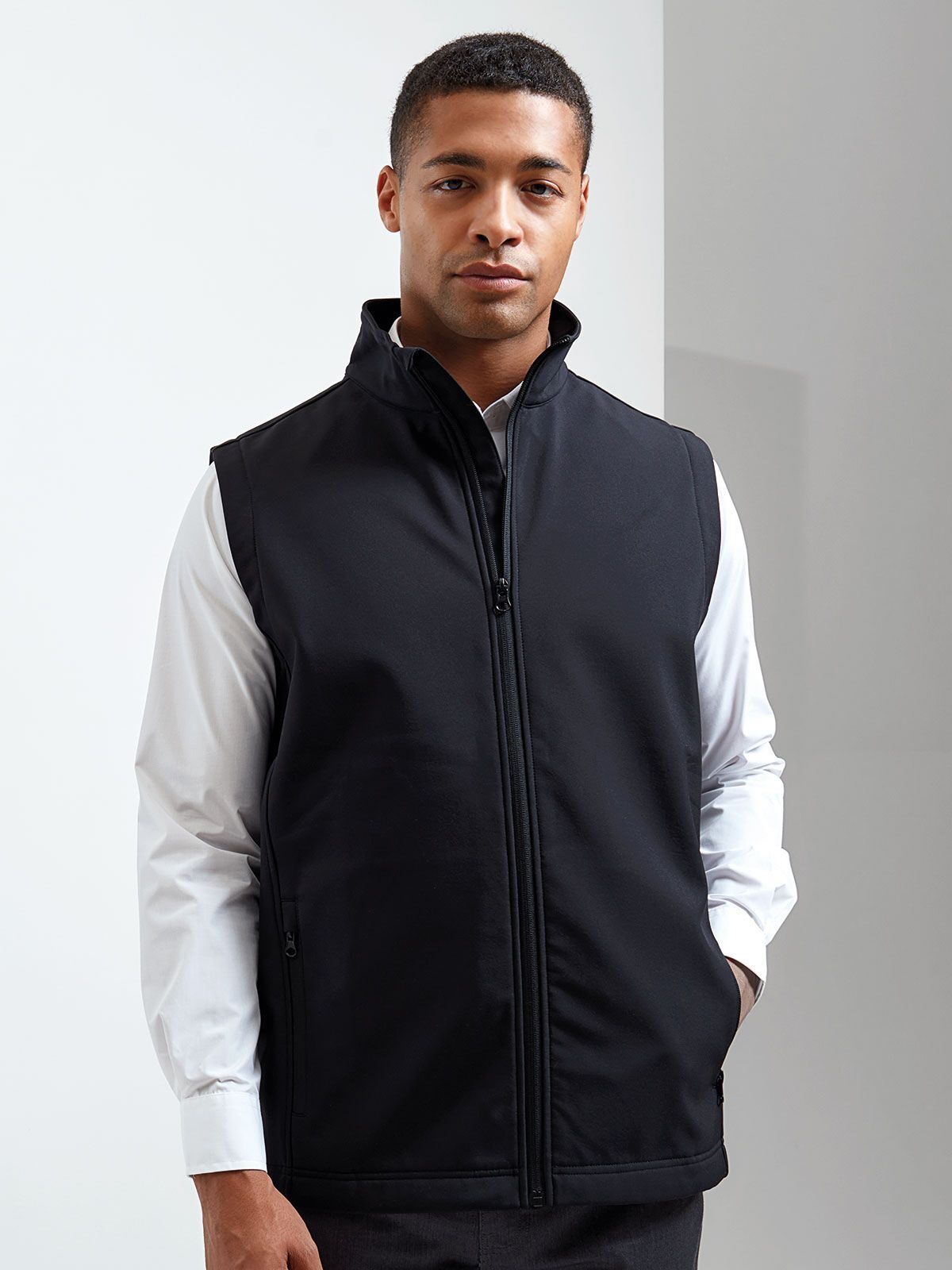 Men's Windchecker Printable & Recycled Softshell Gilet - Premier