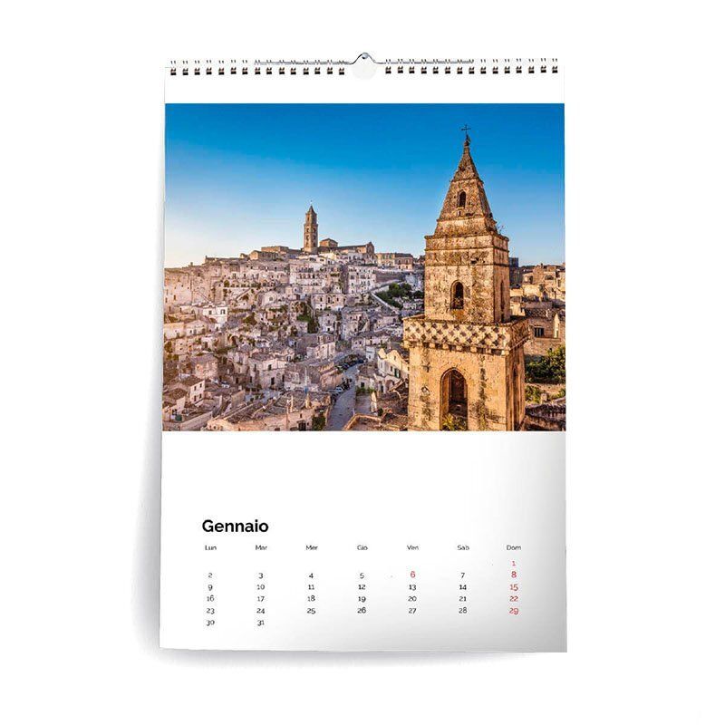 Calendario da muro con spirale