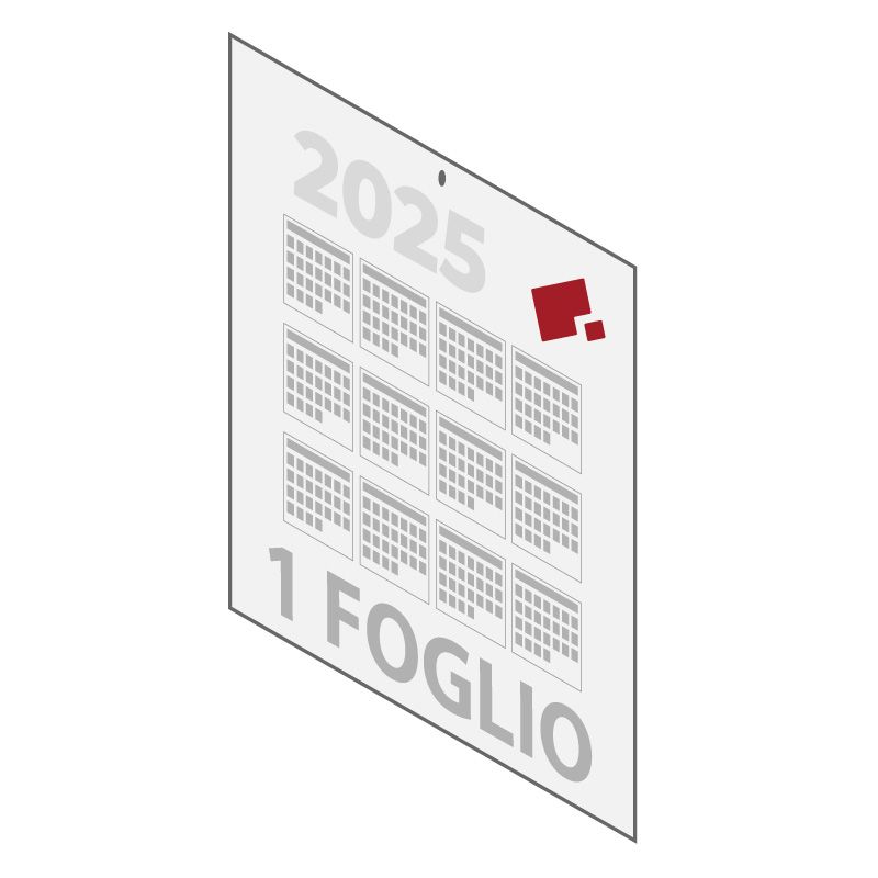Calendari da Parete 1 foglio