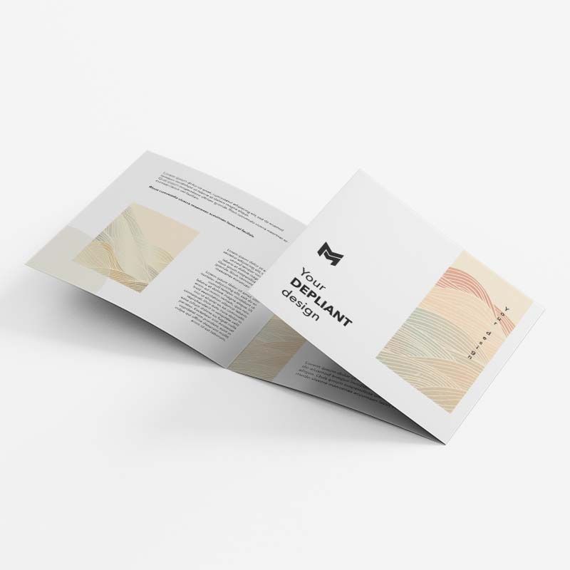 Pieghevoli/ Depliant - varianti apri/chiudi