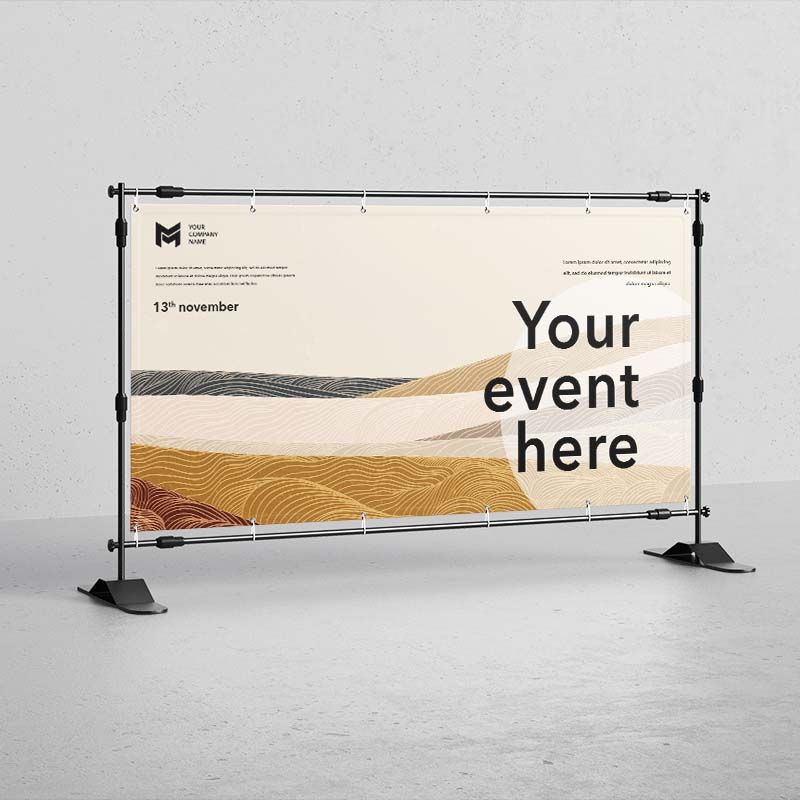 Banner in PVC -  varianti preconfigurate