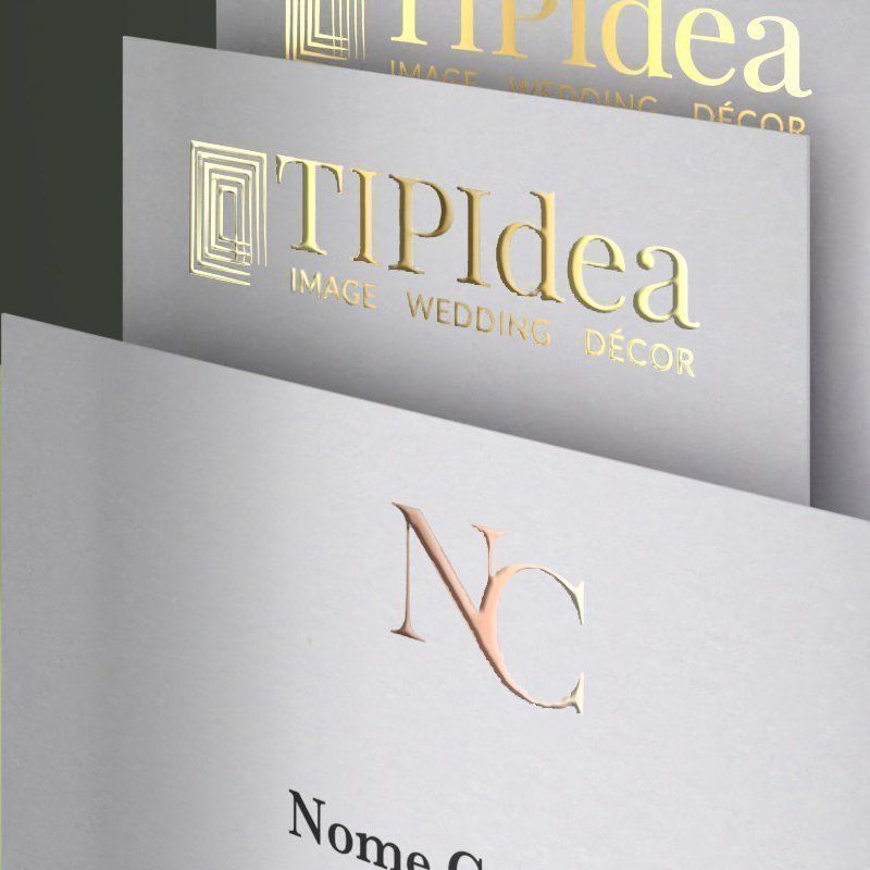 Biglietti da visita plastificato softtouch con stampa a caldo a rilievo