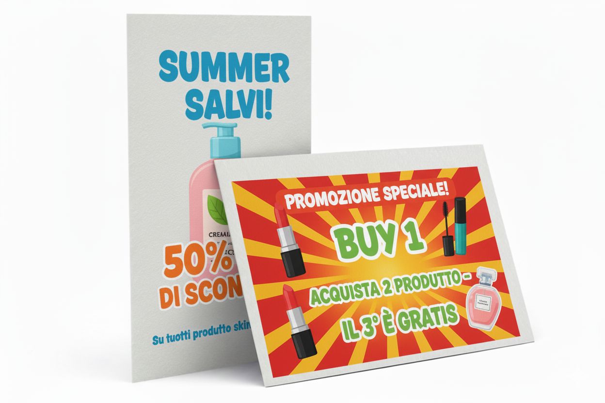 Cartoline e Coupon formati standard