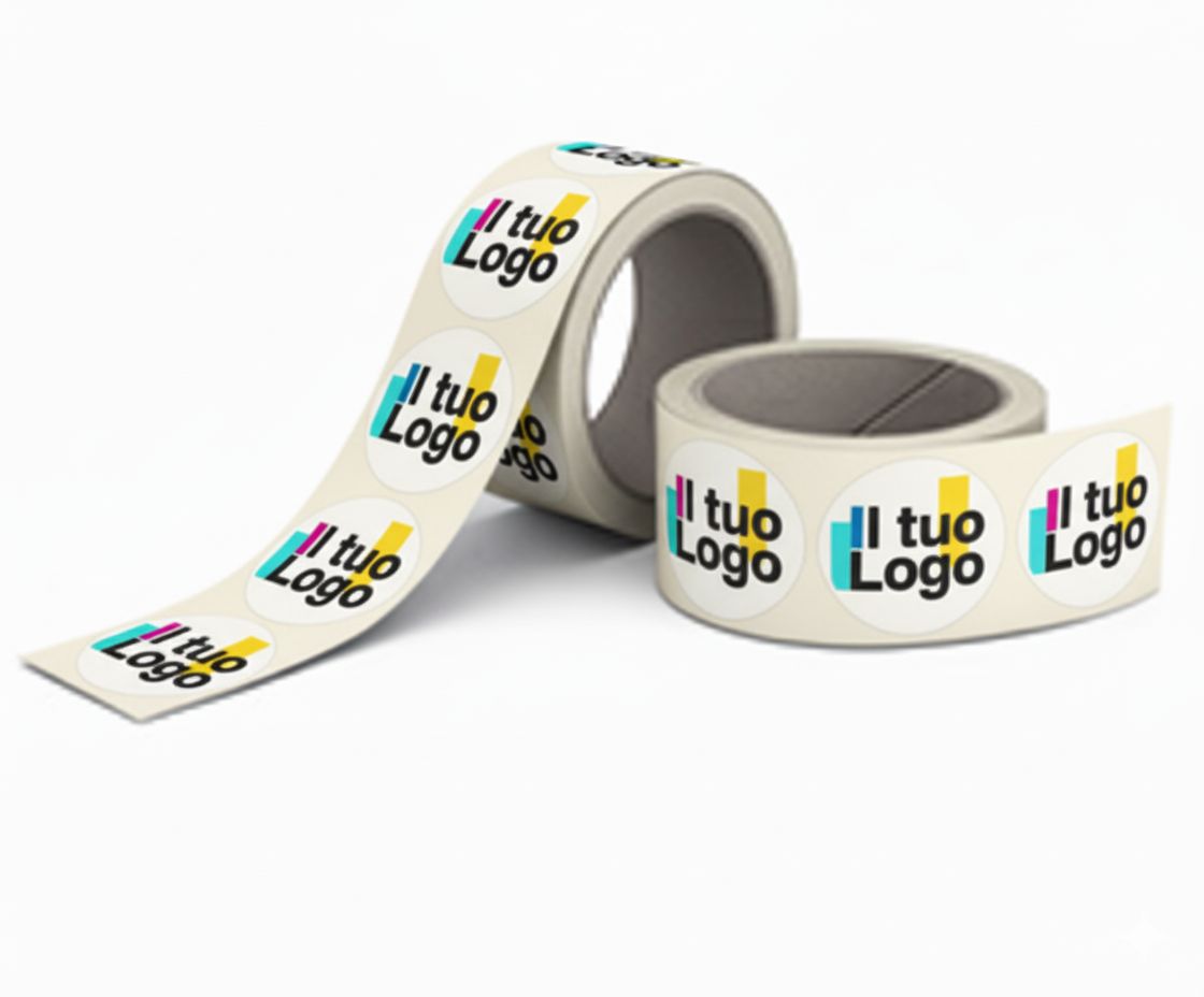 Etichette adesive in bobina