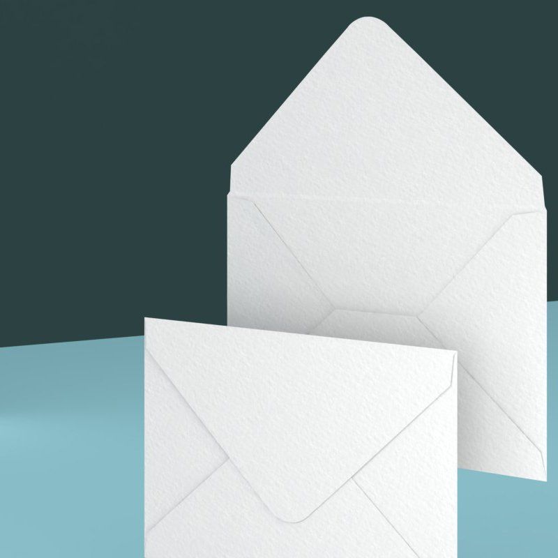 Buste martellate bianche extra pesanti 9x14