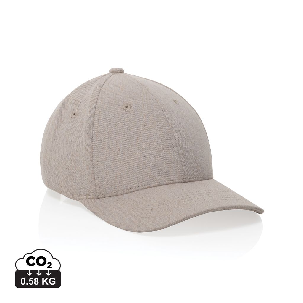 Cappellino Milo 6 pannelli 200gr melange