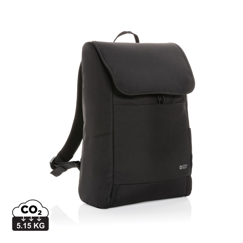 Zaino pc 15 pollici cerniera allover Swiss Peak Fern AWARE™