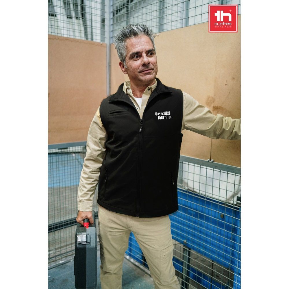 THC BAKU. Gilet softshell unisex