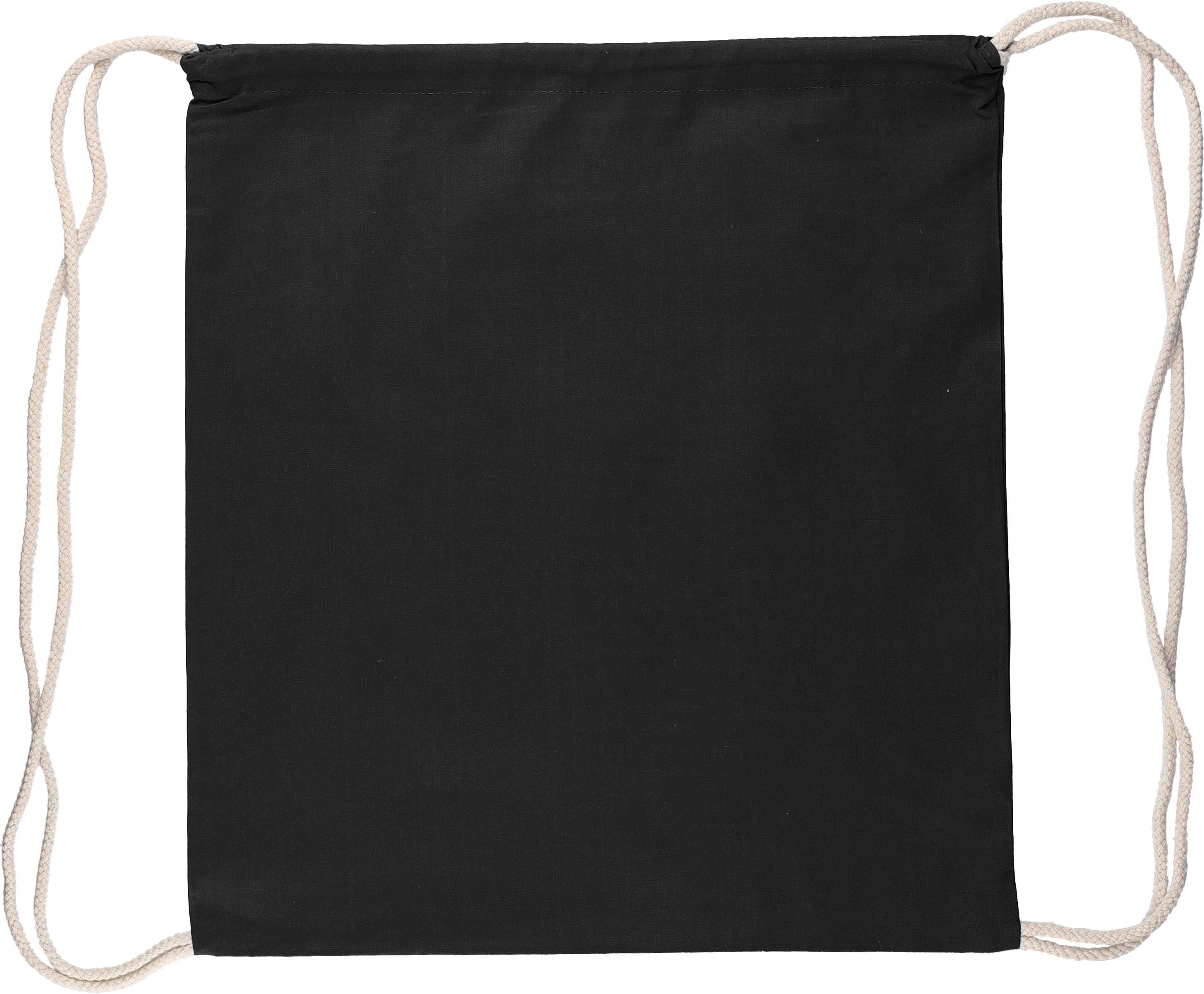 Zaino a sacca con coulisse in cotone Oeko-Tex 140 g/m2 Bridget