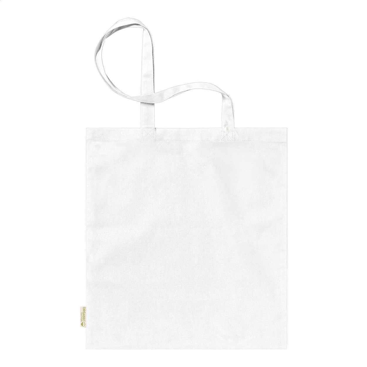 Shopper cotone organico con manici lunghi Borough