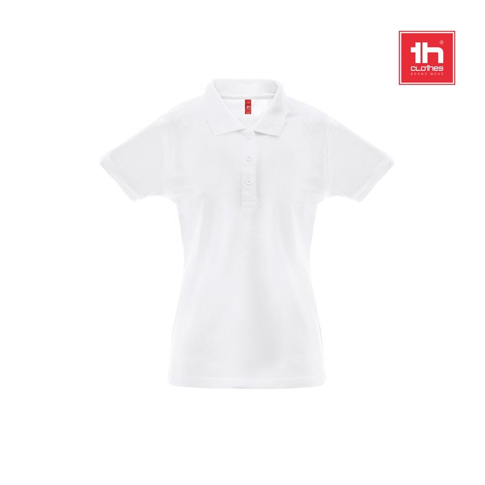 THC BERLIN WOMEN WH. Polo da donna a maniche corte