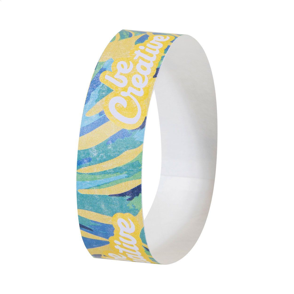 Wristvek Creative. braccialetti personalizzati in tyvek (10 pezzi)