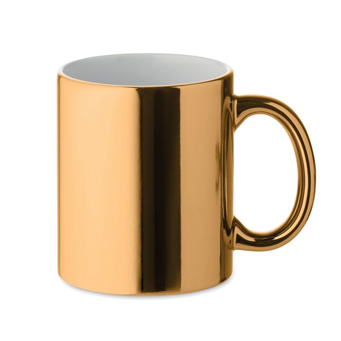 HOLLY. Tazza in ceramica metallica
